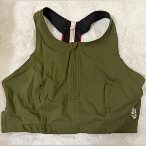 FP Movement by Free People Olive Muscle Tee